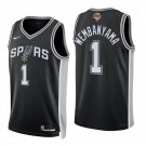 San Antonio Spurs #1 Victor Wembanyama Black Jersey-
