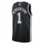 San Antonio Spurs #1 Victor Wembanyama Black Jersey-