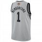 San Antonio Spurs #1 Victor Wembanyama Gray Jersey-