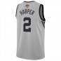 San Antonio Spurs #2 Dylan Harper Gray Jersey-