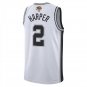 San Antonio Spurs #2 Dylan Harper White Jersey-