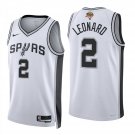 San Antonio Spurs #2 Kawhi Leonard White Jersey-