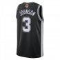 San Antonio Spurs #3 Keldon Johnson Black Jersey-
