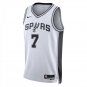 San Antonio Spurs #7 Luke Kornet White Jersey-