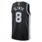 San Antonio Spurs #8 Kelly Olynyk Black Jersey-