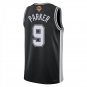 San Antonio Spurs #9 Tony Parker Black Jersey-