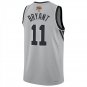 San Antonio Spurs #11 Carter Bryant Gray Jersey-