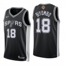San Antonio Spurs #18 Bismack Biyombo Black Jersey-