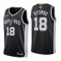 San Antonio Spurs #18 Bismack Biyombo Black Jersey-