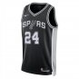 San Antonio Spurs #24 Devin Vassell Black Jersey-