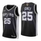 San Antonio Spurs #25 David Jones Black Jersey-