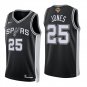 San Antonio Spurs #25 David Jones Black Jersey-