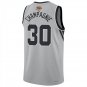 San Antonio Spurs #30 Julian Champagnie Gray Jersey-