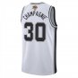 San Antonio Spurs #30 Julian Champagnie White Jersey-