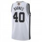 San Antonio Spurs #40 Harrison Barnes White Jersey-