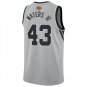 San Antonio Spurs #43 Lindy Waters III Gray Jersey-