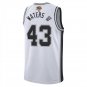San Antonio Spurs #43 Lindy Waters III White Jersey-