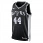 San Antonio Spurs #44 George Gervin Black Jersey-
