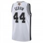 San Antonio Spurs #44 George Gervin White Jersey-