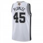 San Antonio Spurs #45 Mason Plumlee White Jersey-