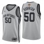 San Antonio Spurs #50 David Robinson Gray Jersey-