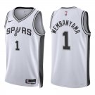 Spurs #1 Victor Wembanyama White Swingman Jersey