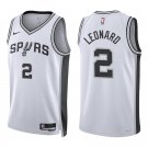 Spurs #2 Kawhi Leonard White Swingman Jersey