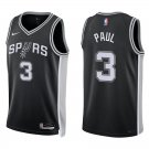 Spurs #3 Chris Paul Black Swingman Jersey