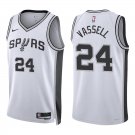 Spurs #24 Devin Vassell White Swingman Jersey