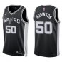 Spurs #50 David Robinson Black Swingman Jersey
