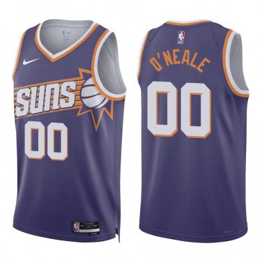 Suns #00 Royce O'Neale Purple New Swingman Jersey