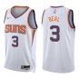 Suns #3 Bradley Beal White Swingman Jersey