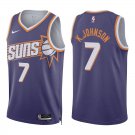 Suns #7 Kevin Johnson Purple New Swingman Jersey Suns #7 Kevin Johnson Purple New Swingman Jersey