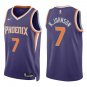 Suns #7 Kevin Johnson Purple Swingman Jersey