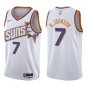 Suns #7 Kevin Johnson White New Swingman Jersey