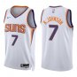 Suns #7 Kevin Johnson White Swingman Jersey