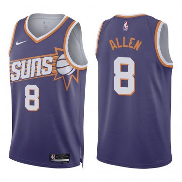 Suns #8 Grayson Allen Purple New Swingman Jersey