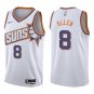 Suns #8 Grayson Allen White New Swingman Jersey