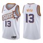 Suns #13 Steve Nash White New Swingman Jersey