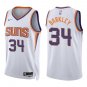 Suns #34 Charles Barkley White Swingman Jersey