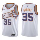 Suns #35 Kevin Durant White New Swingman Jersey