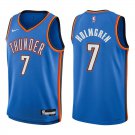 Thunder #7 Chet Holmgren Royal Blue Swingman Jersey