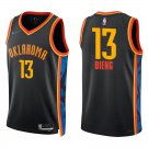 Thunder #13 Ousmane Dieng Navy City Swingman Jersey