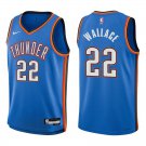 Thunder #22 Cason Wallace Royal Blue Swingman Jersey Thunder #22 Cason Wallace Royal Blue Swingman Jersey