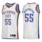 Thunder #55 Isaiah Hartenstein White Swingman Jersey