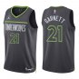 Timberwolves #21 Kevin Garnett Black Statement Swingman Jersey