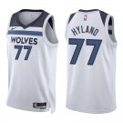 Timberwolves #77 Bones Hyland White Swingman Jersey