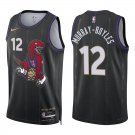 Toronto Raptors #12 Collin Murray-Boyles Black City Jersey