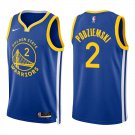 Warriors #2 Brandin Podziemski Royal Blue Swingman Jersey