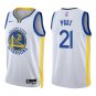 Warriors #21 Quinten Post White Swingman Jersey